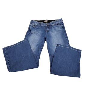 Torrid Bombshell Medium Blue Flare Jeans 22R